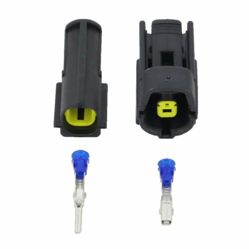 CAR MOTORCYCLE WATERPROOF 1 PIN ELECTRICAL 1.8MM AWG WIRE CONNECTOR PLUG