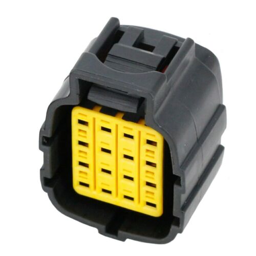 CAR MOTORCYCLE WATERPROOF 16 PIN ELECTRICAL 1.8MM AWG WIRE CONNECTOR PLUG