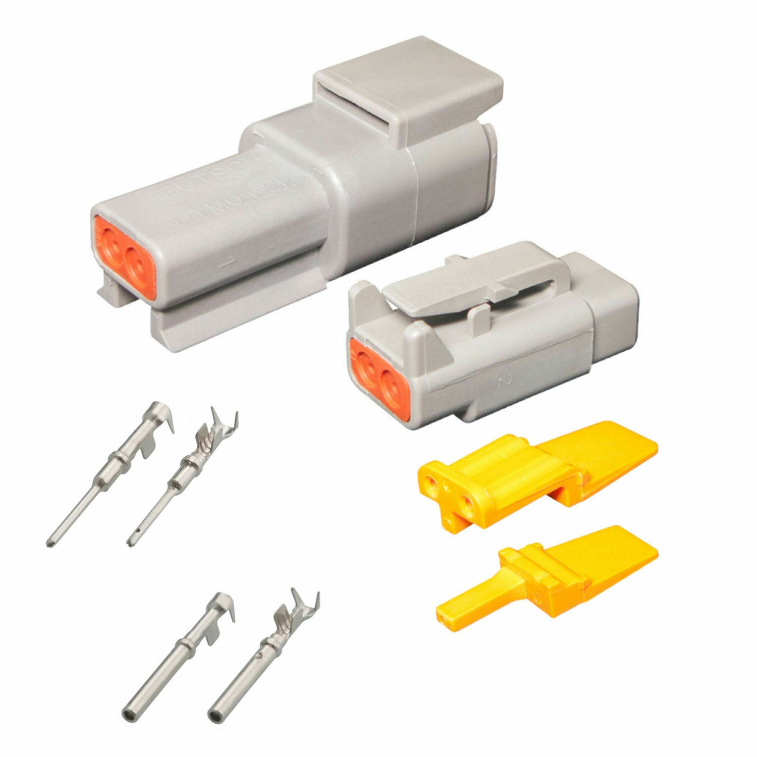 2 PIN DEUTSCH DTM04-2P DTM06-2S WATERPROOF ELECTRICAL CONNECTOR