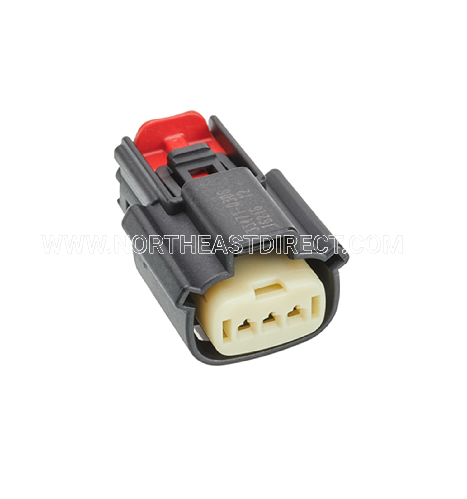 Molex 3 Pin Wire Connector, Harley BLACK Waterproof, Sealed Kit, MX150 with CPA