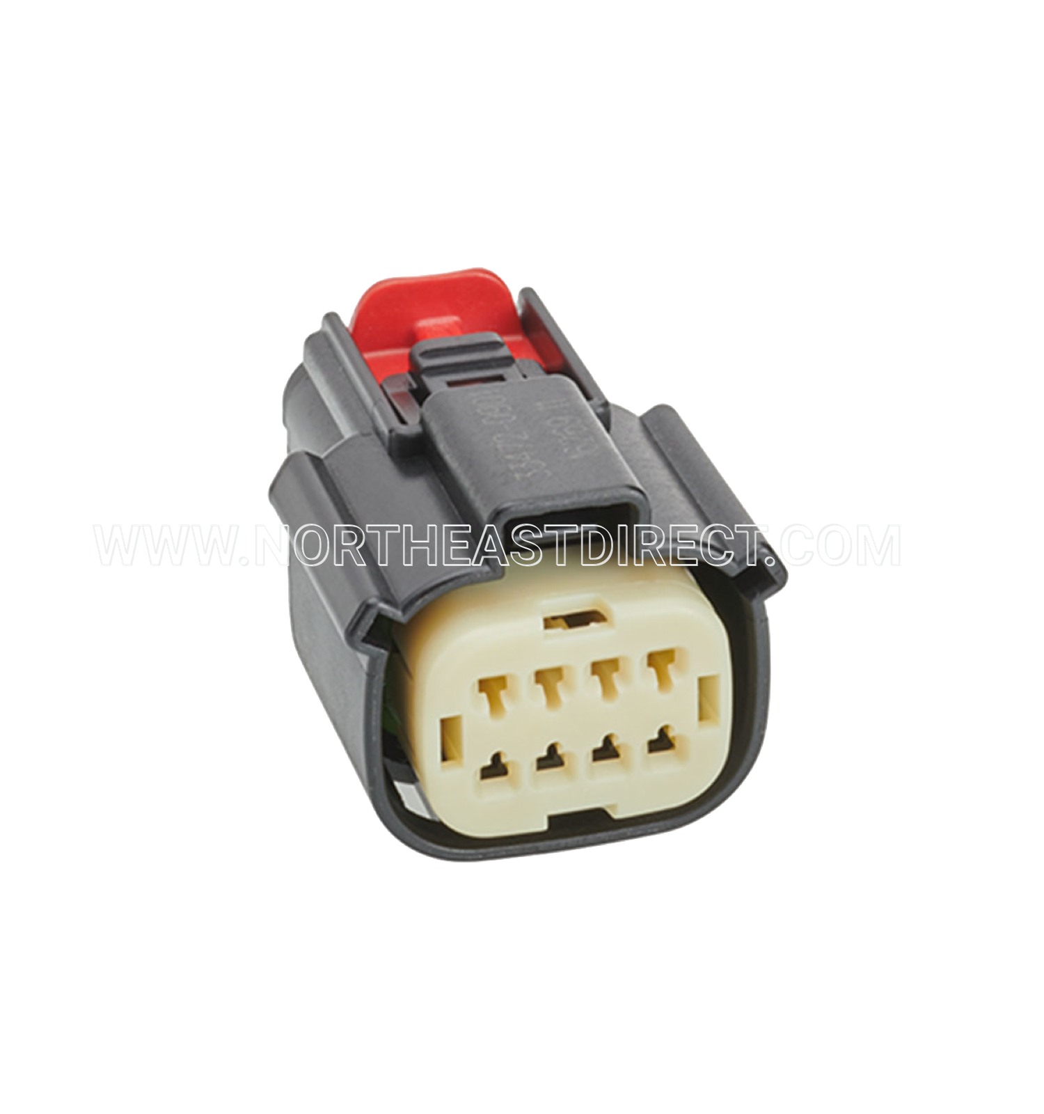 Molex 8 Pin Wire Connector, Harley BLACK Waterproof, Sealed Kit, MX150 with CPA