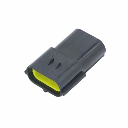 CAR MOTORCYCLE WATERPROOF 3 PIN ELECTRICAL 1.8MM AWG WIRE CONNECTOR PLUG