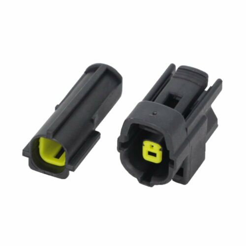 CAR MOTORCYCLE WATERPROOF 1 PIN ELECTRICAL 1.8MM AWG WIRE CONNECTOR PLUG