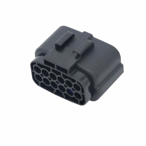 CAR MOTORCYCLE WATERPROOF 12 PIN ELECTRICAL 1.8MM AWG WIRE CONNECTOR PLUG
