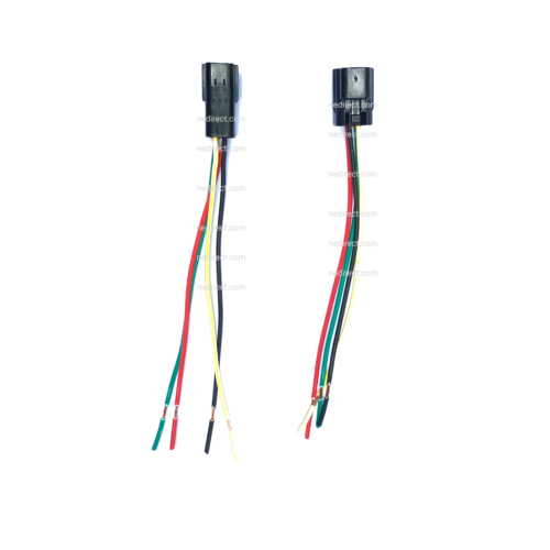 ASSEMBLED WATERPROOF 4 PIN ELECTRICAL 1.8MM AWG WIRE CONNECTOR PLUG