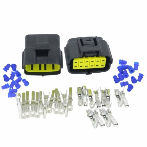 CAR MOTORCYCLE WATERPROOF 12 PIN ELECTRICAL 1.8MM AWG WIRE CONNECTOR PLUG