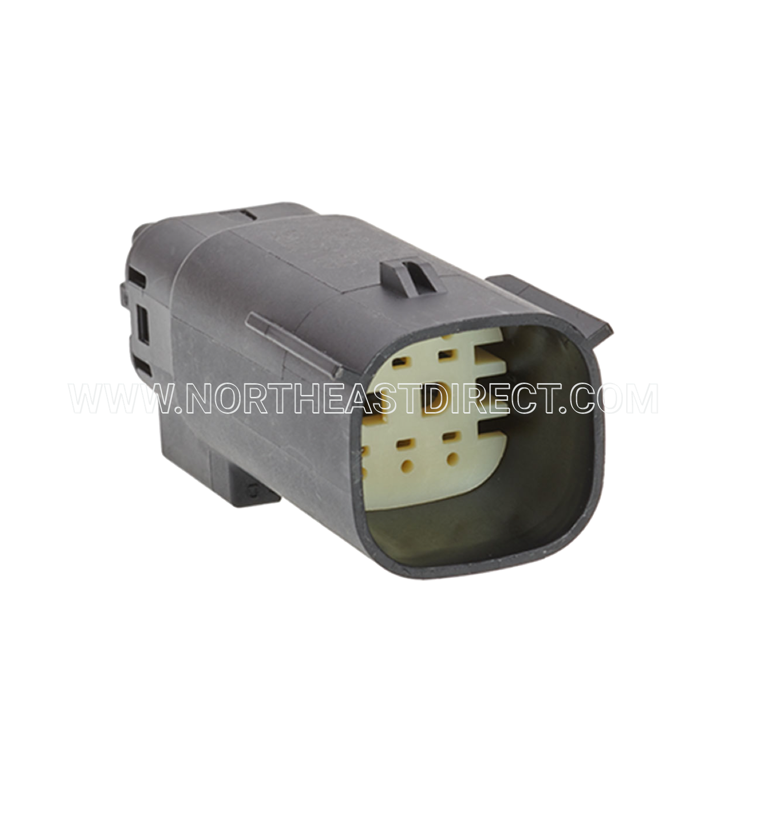 Molex 6 Pin Wire Connector, Harley BLACK Waterproof, Sealed Kit, MX150 with CPA