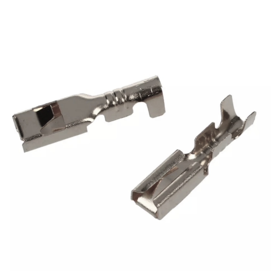 [20x] 2.8mm Male and Female Spade Connectors Brass Crimp Terminals 22-16 AWG
