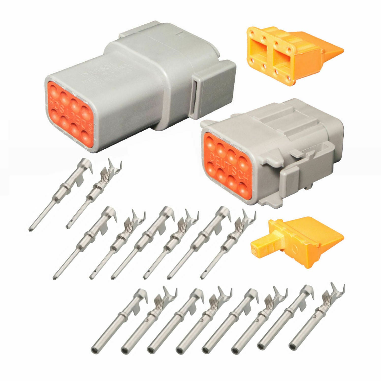 8 PIN DEUTSCH DTM04-8P DTM06-8S WATERPROOF ELECTRICAL CONNECTOR